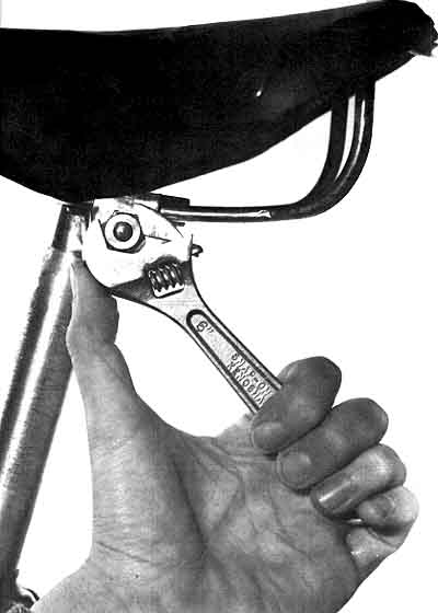 Rollgabelschlüssel im Einsatz